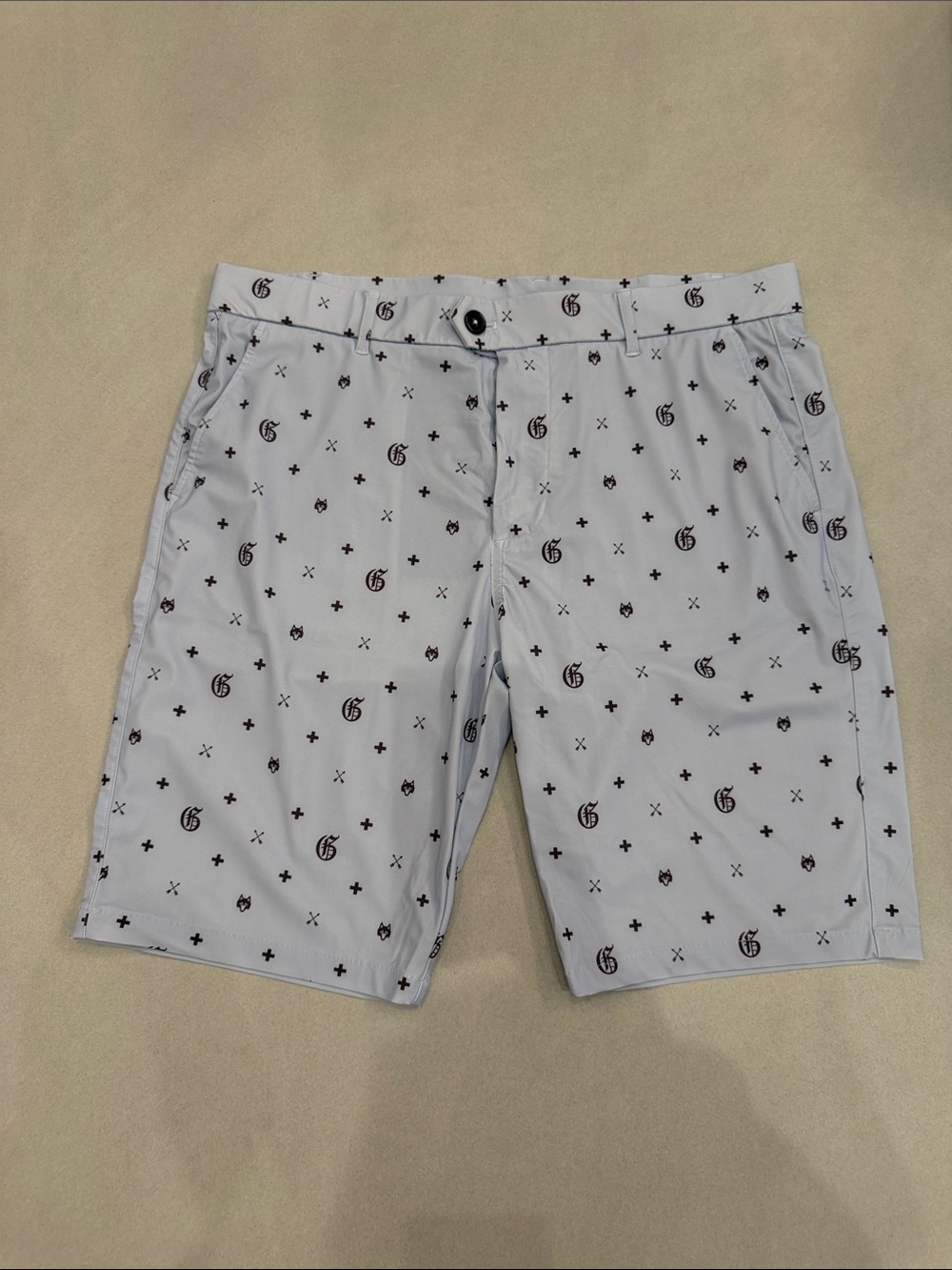 Greyson Men's montauk Light blue Printed Casual Shorts